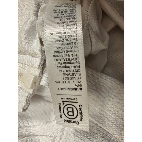 Athleta Girl XS/6 White Hooded Full Zip Jacket Lightweight Stretch Fabric Hoodie - Picture 8 of 9